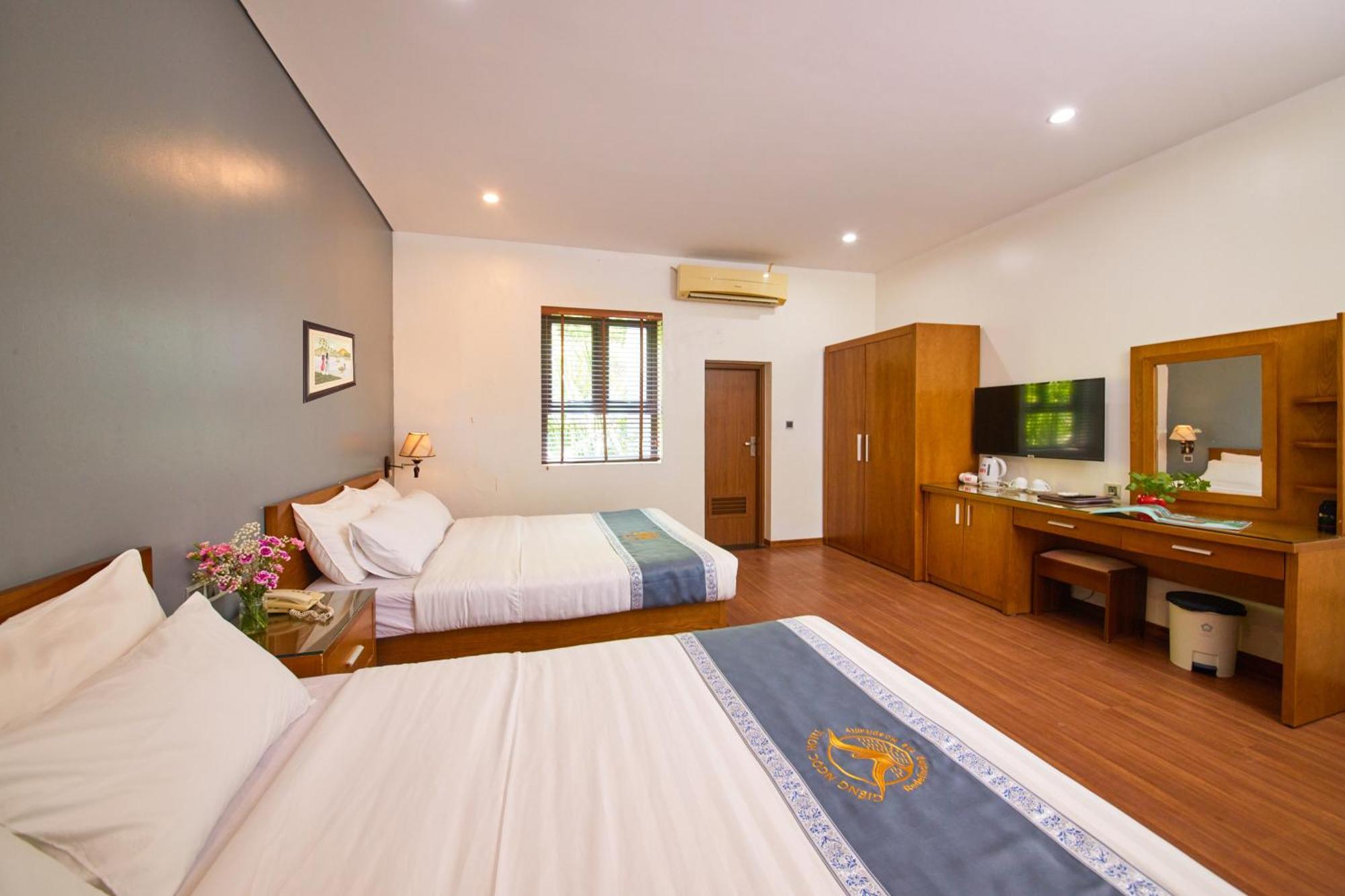 Hotel Gieng Ngoc Sea Moutain View Cat Ba Dong Khe Sau Exterior foto